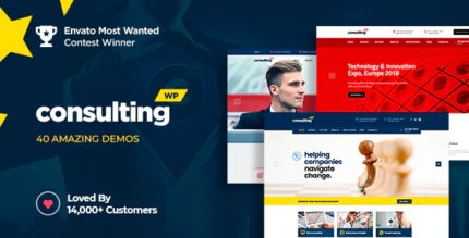 Consulting Business Finance WordPress Theme
