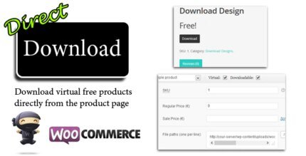 Direct Download – Woocommerce Direct Download – Woocommerce