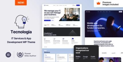 Tecnologia – IT Services & App Development WordPress Theme Tecnologia – IT Services & App Development WordPress Theme