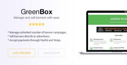 Green Box for WordPress 3.05 – Manage and Sell Banners Green Box for WordPress 3.05 – Manage and Sell Banners