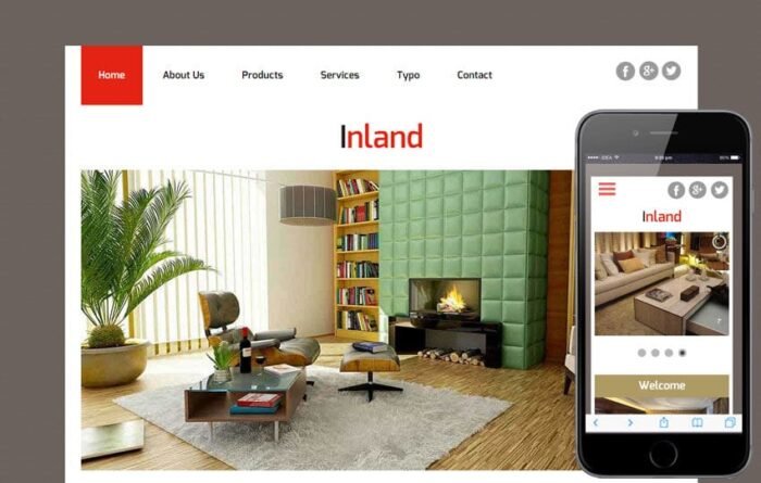 Inland – Interior Design WordPress Theme