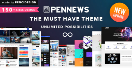 PenNews - Multi-Purpose AMP WordPress Theme - GPL Market