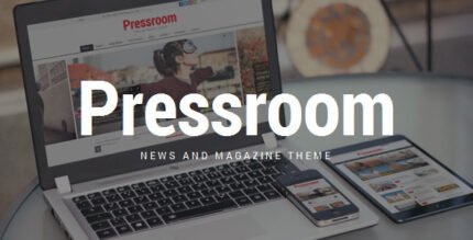 Pressroom - News and Magazine WordPress Theme - GPL Market