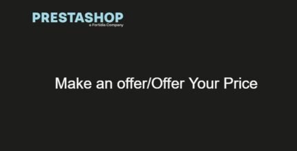 PrestaShop Make an offer/Offer Your Price 1.7.3 - GPL Pugins Club