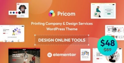Pricom - Printing Company & Design Services WordPress Theme - GPL Market