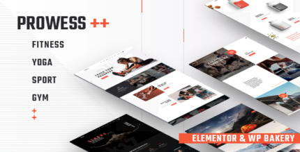 Prowess - Fitness and Gym WordPress Theme - GPL Market