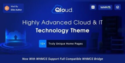 Qloud - WHMCS, Cloud Computing, Apps & Server WordPress Theme - GPL Market