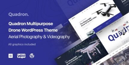 Quadron - Aerial Photography & Videography Drone WordPress Theme - GPL Market