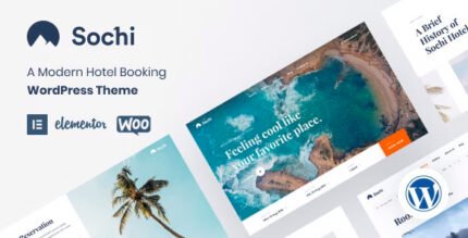 Sochi - Hotel WordPress Theme - GPL Market