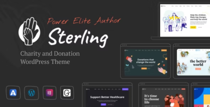 Sterling - Charity & Donation WordPress Theme - GPL Market