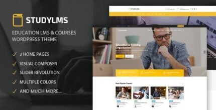 StudyLms - Education LMS & Courses WordPress Theme - GPL Market
