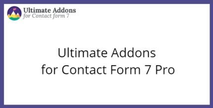 Ultimate Addons for Contact Form 7 Pro 1.8.6 - GPL Pugins Club