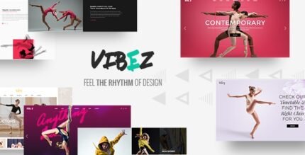 Vibez - Dynamic Theme for Dance Studios and Instructors - GPL Market