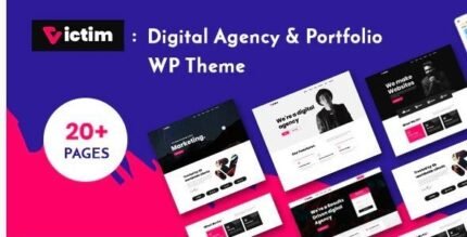 Victim - Digital Agency & Portfolio WordPress Theme - GPL Market