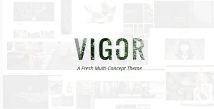 Vigor - Vintage WordPress Theme - GPL Market