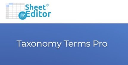 WP Sheet Editor Taxonomy Terms Pro 1.7.5 WP Sheet Editor Taxonomy Terms Pro 1.7.5