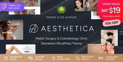 Aesthetica 1.1.1 - Plastic Surgery & Beauty Clinic WordPress Theme - GPL Pugins Club