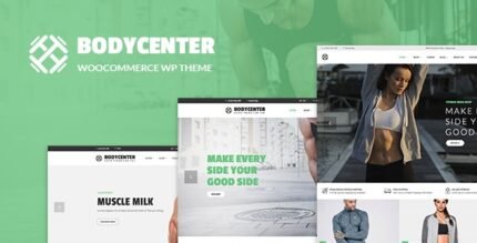 BodyCenter 2.4 - Gym, Fitness WooCommerce WordPress Theme - GPL Pugins Club