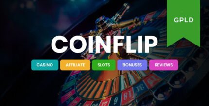 Coinflip 3.9.1 - Casino Affiliate & Gambling Theme - GPL Pugins Club
