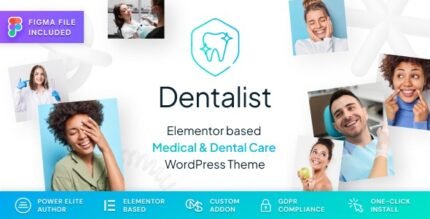 Dentalist 1.1.1 - Medical and Dentist WordPress Theme - GPL Pugins Club