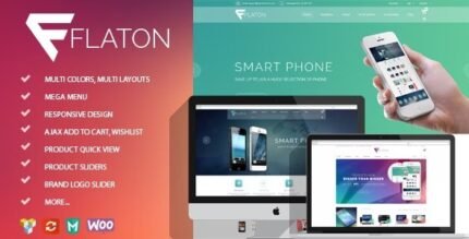 Flaton 1.6.8 - WooCommerce Responsive Digital Theme - GPL Pugins Club