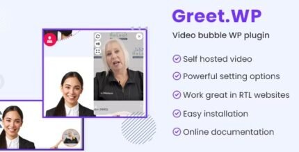 Greet.wp 2.2.10 - Video bubble WordPress plugin - GPL Pugins Club