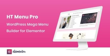 HT Menu Pro 2.0.5 - WordPress Mega Menu Builder for Elementor - GPL Pugins Club