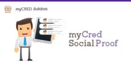 myCred Social Proof 1.2.8 - GPL Pugins Club