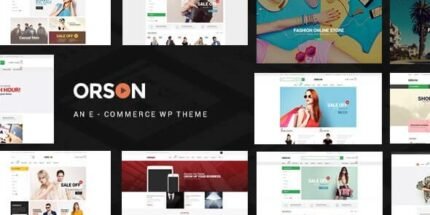 Orson 3.8 - Innovative Ecommerce WordPress Theme for Online Stores - GPL Pugins Club