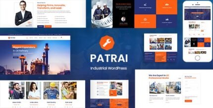 Patrai Industry 2.7 - Industrial Manufacturer WP Theme - GPL Pugins Club