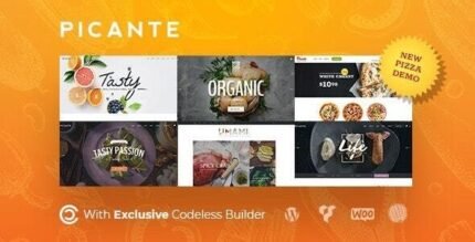 Picante 3.0.0 - Restaurant WordPress Theme - GPL Pugins Club