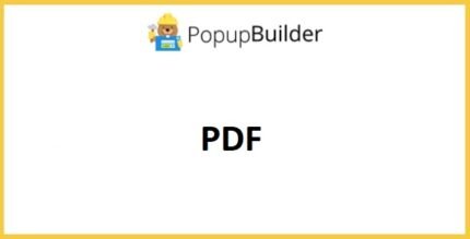 Popup Builder PDF 2.4 - GPL Pugins Club
