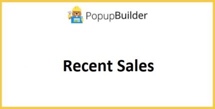 Popup Builder Recent Sales 2.1 - GPL Pugins Club