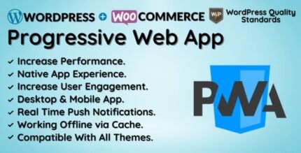 Progressive Web App (PWA) & Push Notifications 1.4.0 - for WordPress & WooCommerce - GPL Pugins Club
