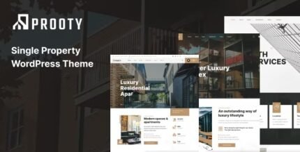 Prooty 1.1.2 - Single Property WordPress Theme - GPL Pugins Club
