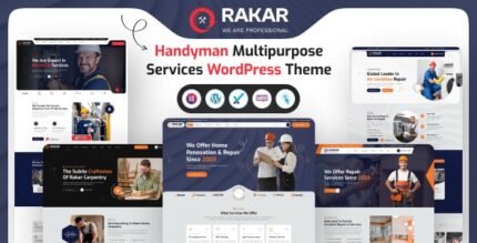 Rakar 1.0.0 - Multipurpose Services WordPress Theme - GPL Pugins Club