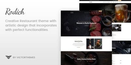 Rodich 2.2.2 - A Restaurant WordPress Theme - GPL Pugins Club