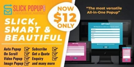 Slick Popup Pro 2.3.8 - GPL Pugins Club