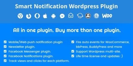 Smart Notification 10.3 - Wordpress Plugin - GPL Pugins Club