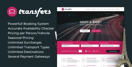 Transfers 2.06 - Transport and Car Hire WordPress Theme - GPL Pugins Club