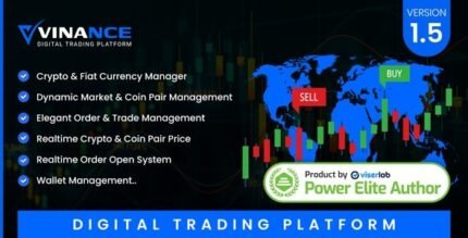 Vinance 2.4 - Digital Trading Platform - GPL Pugins Club