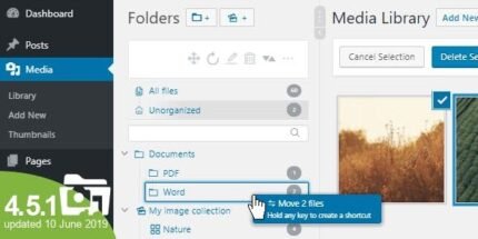 WordPress Real Media Library 4.22.38 - Media Categories / Folders File Manager - GPL Pugins Club