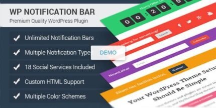 WP Notification Bar Pro 1.2.1 - MyThemeShop - GPL Pugins Club
