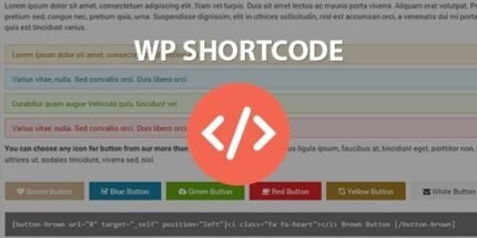 WP Shortcode Pro 1.1.8 - MyThemeShop - GPL Pugins Club