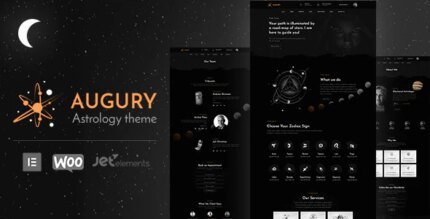 Augury – Horoscope, Astrology WordPress Theme