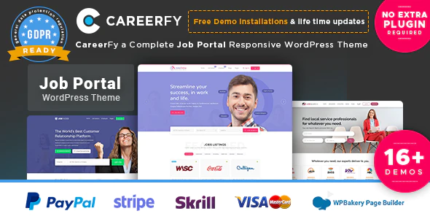 Careerfy – Job Board WordPress Theme