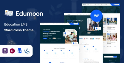 Edumoon – Education LMS WordPress Theme