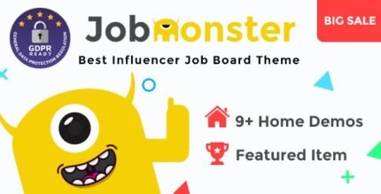 Jobmonster – Job Board WordPress Theme