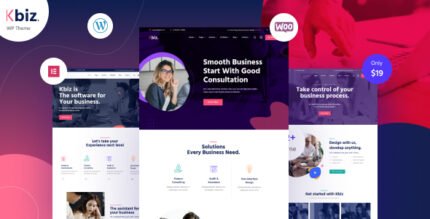 Kbiz – Business and Corporate WordPress Theme