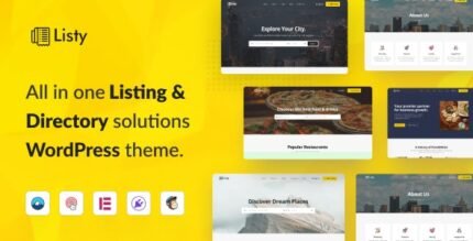 Listy – Listing & Directory Solutions WordPress Theme